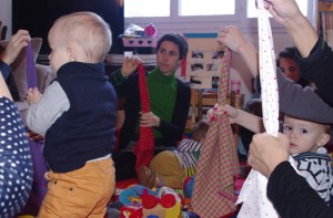 Atelier "Bébé Furoshiki", chez Claire, saint-Nazaire