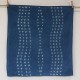 Indigo ne-maki shibori  - 70 cm