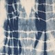 Indigo Arashi shibori - 70 cm