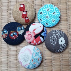 Broches : 3 € /unité