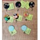 Broches coton japonais
