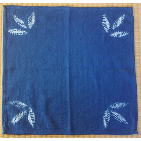 Trio de Feuilles Guntai shibori